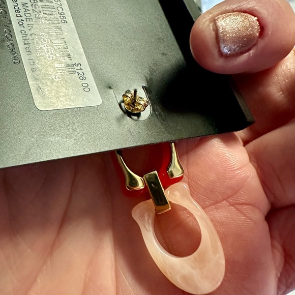 Coach Signature C Earrings - Picture 2 of 4